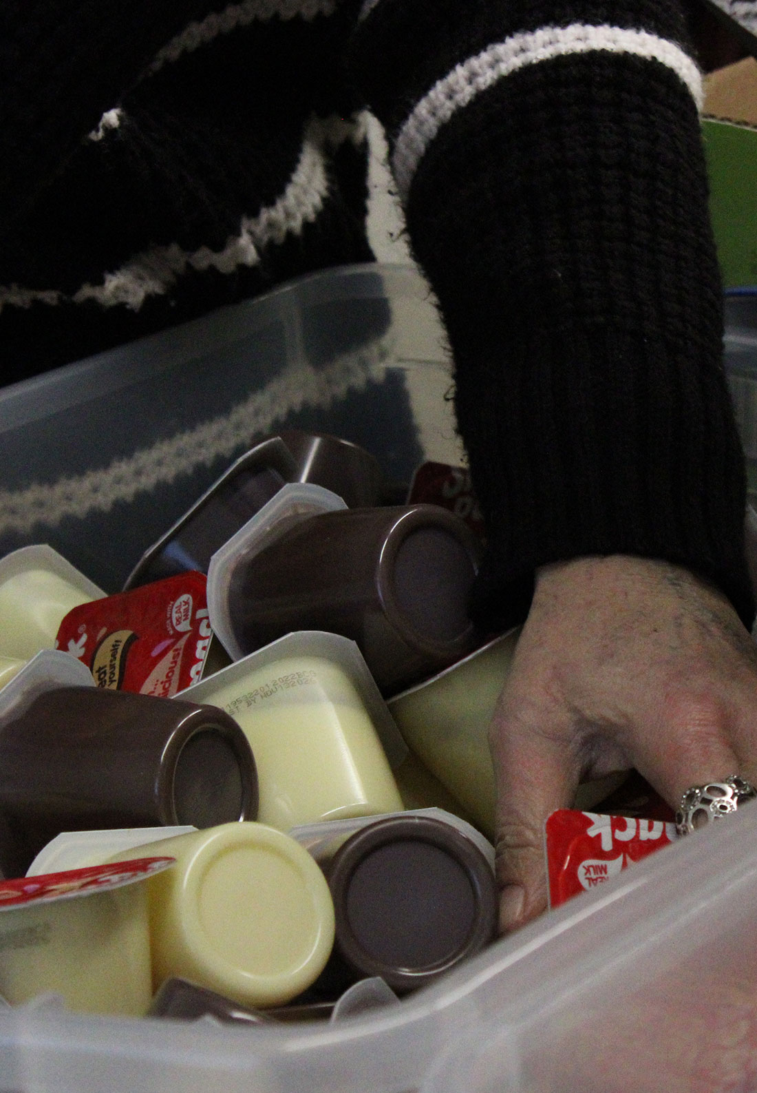 Pudding In Bin